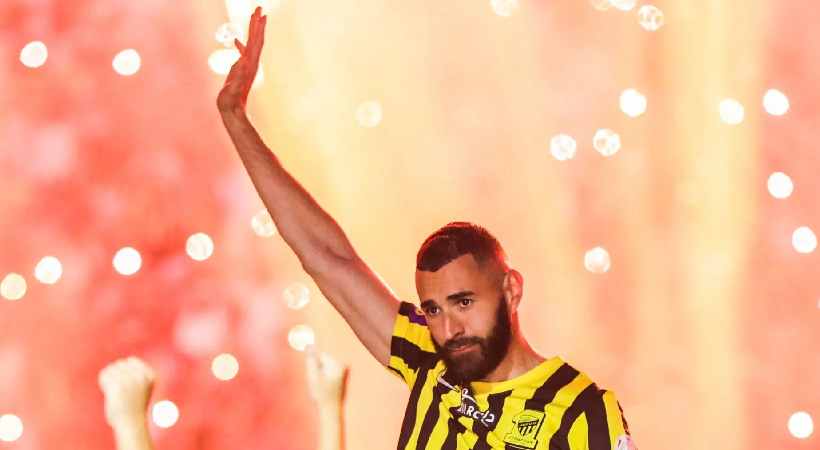 Saudi welcomes karim benzema