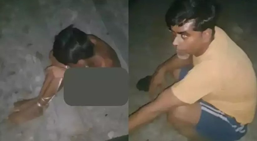 Stripped hands tied; boy made to sit on railway track by father in UP