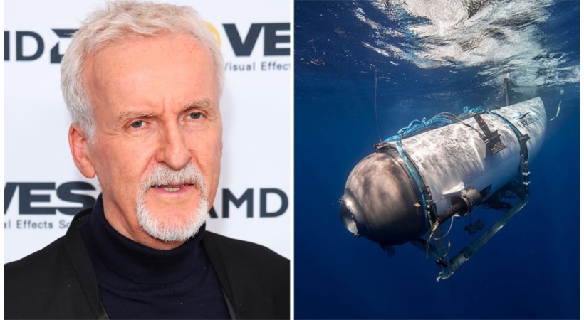 'Titanic' director James Cameron says he knew sub imploded