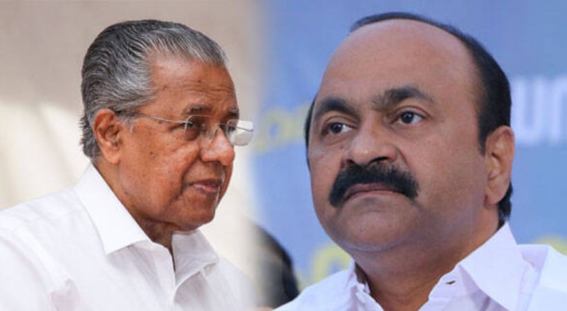 K FON; Pinarayi Vijayan criticized vd Satheesan