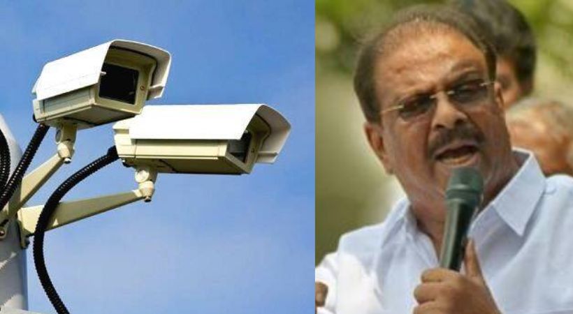 K Sudhakaran criticized AI ​​camera system