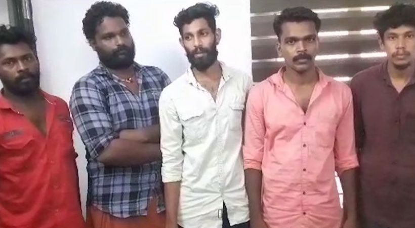 Conflict in public space; 5 people arrested