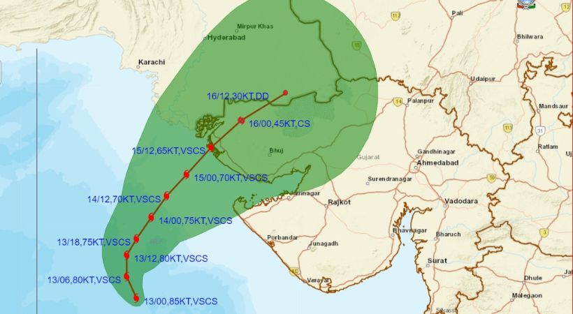 cyclone 'Biparjoy' likely to hit Gujarat on June 15