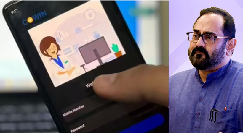 Rajeev Chandrasekhar Denied CoWIN Data Leak From Telegram Bot