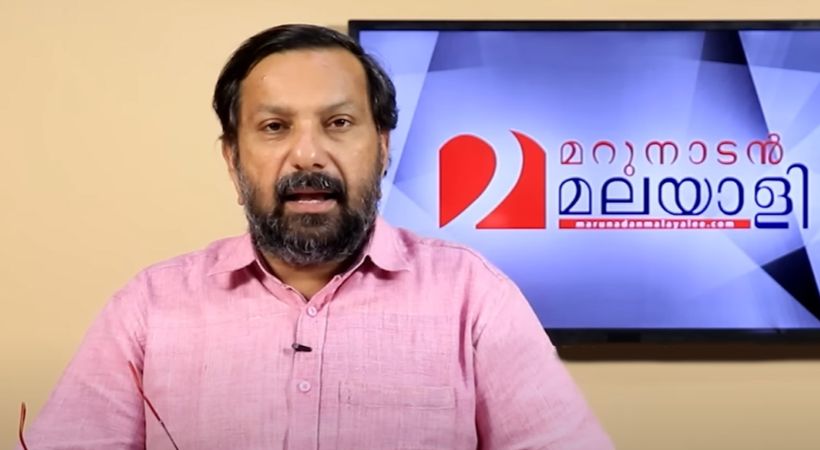 police raid in shajan scariah office