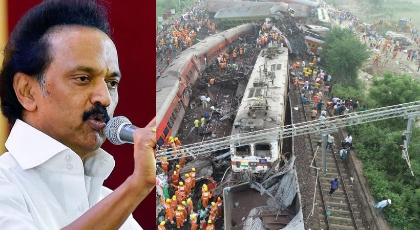 OdishaTrain accident Tamil Nadu announced financial assistance