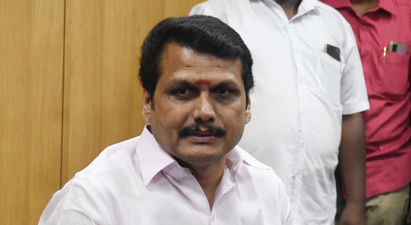 Image of Tamilnadu Minister V Senthil Balaji