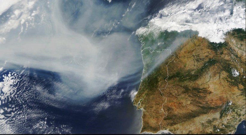 canada wildfire nasa update