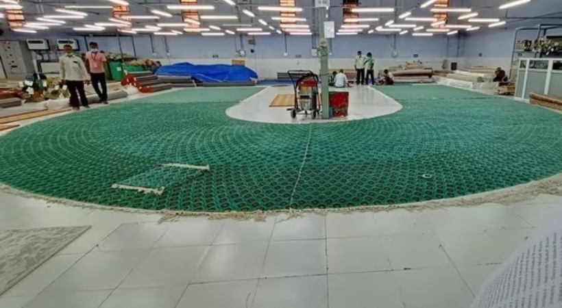 20,000 kg wool imported from New Zealand used to carpet new Parliament building