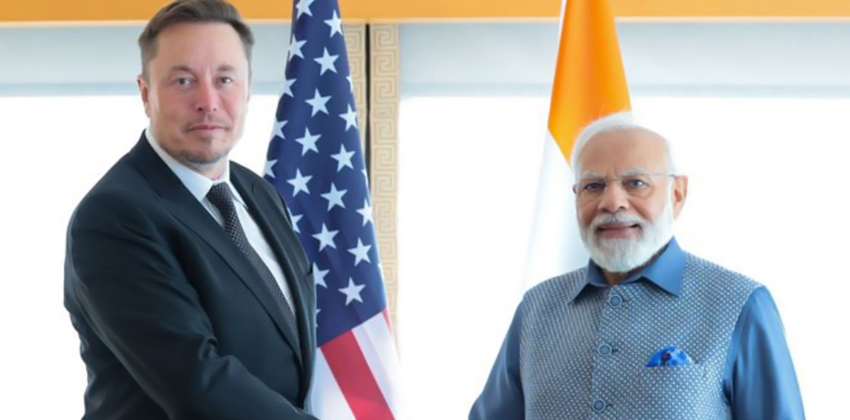 elon musk narendra modi
