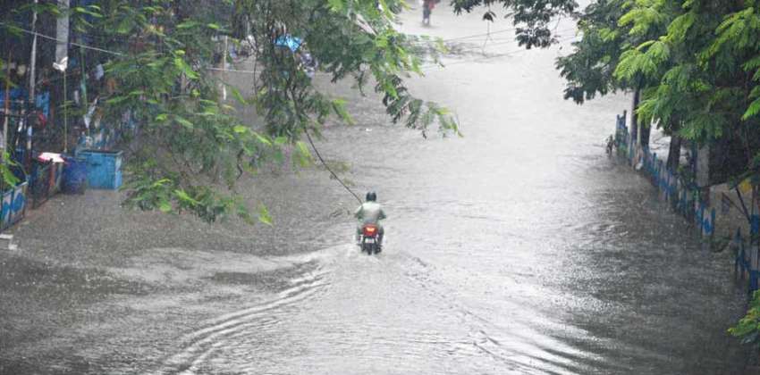 heavy rain