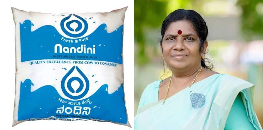j chinju rani nandini milk