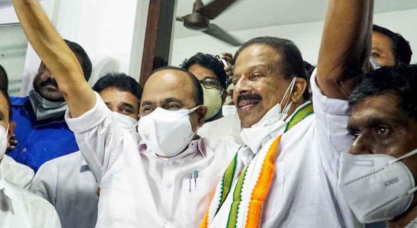 k sudhakaran vd satheesan delhi