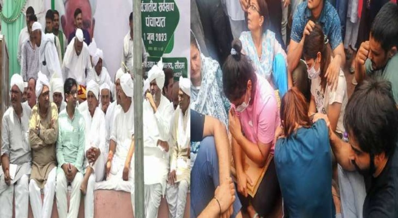Wrestlers' Protest Khap Panchayat to central government