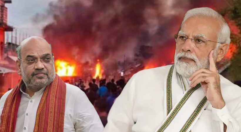 Amit Shah Chairs Manipur All party Meeting