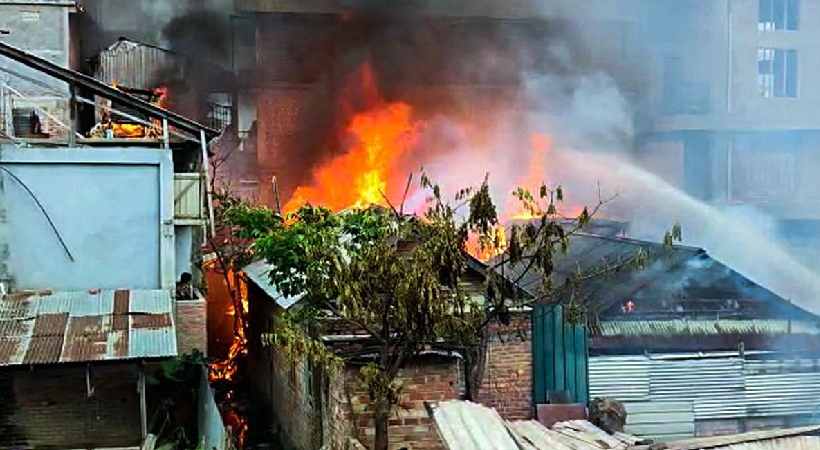 Opposition parties criticized govt in all party meeting Manipur violence