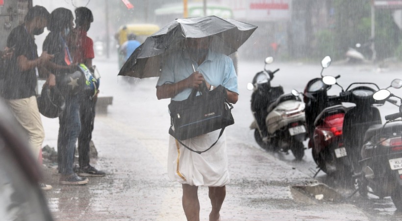 monsoons; Chance of widespread rain for five days