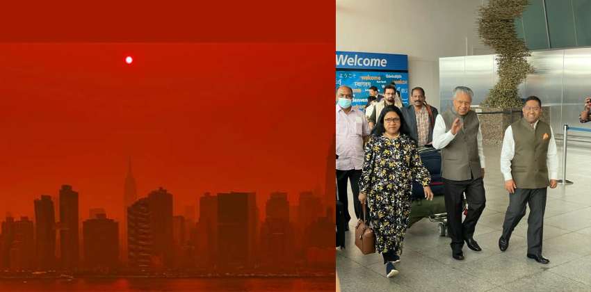 pinarayi vijayan in newyork (1)