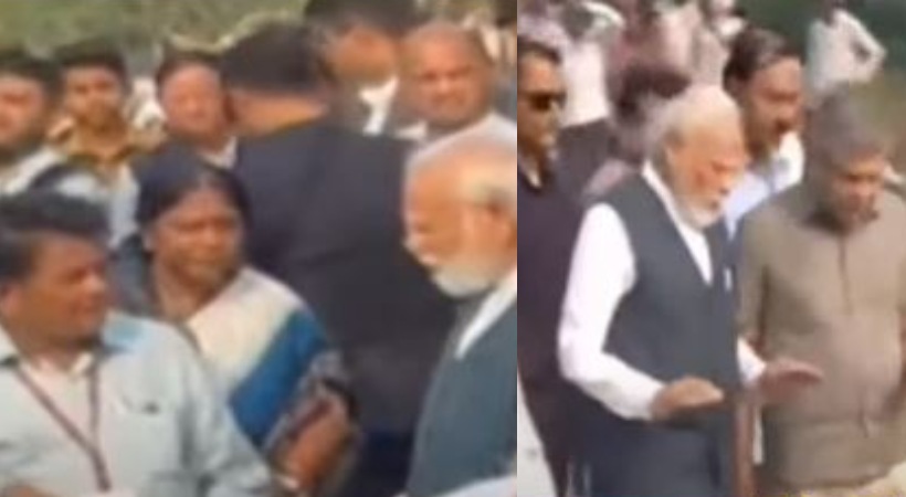 PM Narendra Modi visited Odisha train accident spot