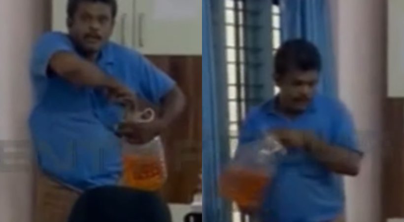 Man attacked panchayat office at Malappuram
