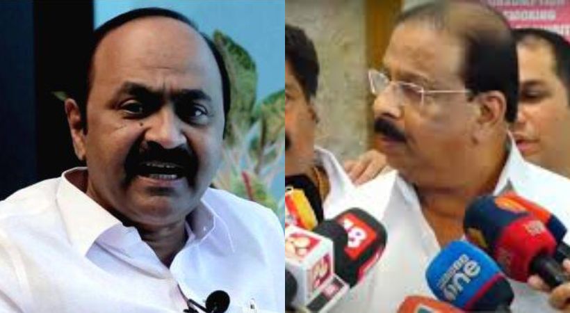 V D satheesan on K sudhakaran's arrest
