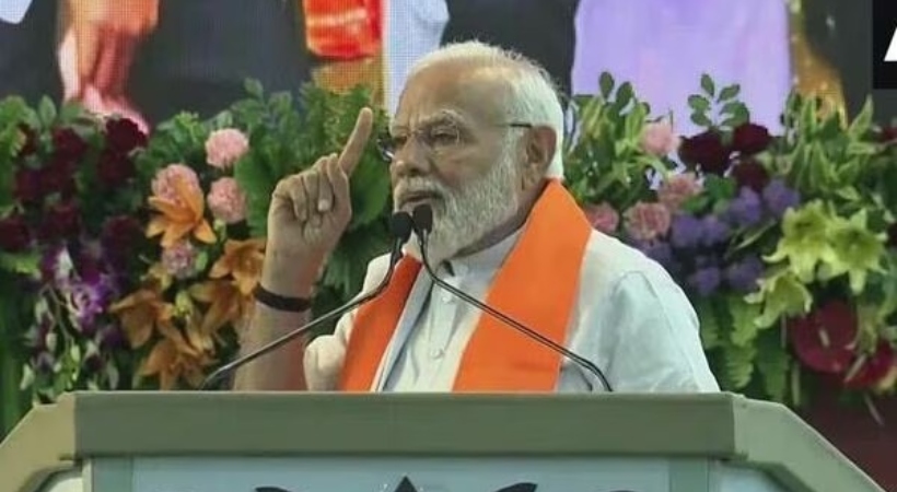 narendra modi visits telegana rajasthan