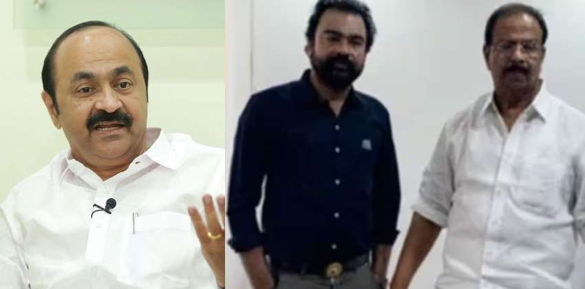 v d satheeshan k sudhakaran monson mavungal