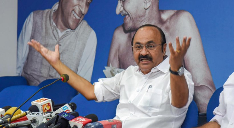 Congress A, I groups stand against V D satheesan