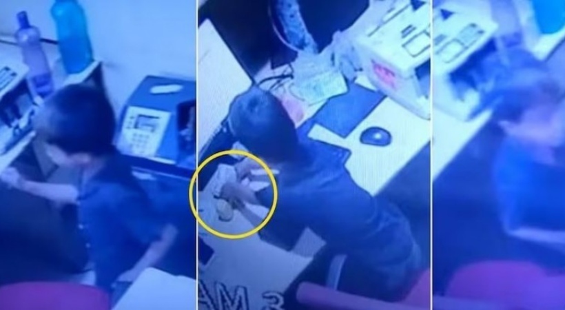 10 year old boy steals Rs 1 lakh from bank in Bihar