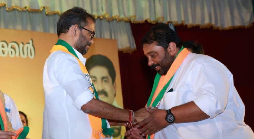 serial director sujith sunder joins bjp