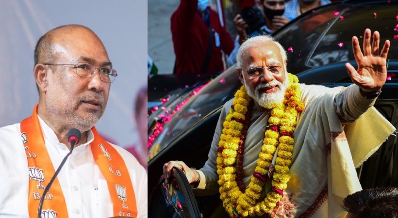 Do not burn effigies of Modi_ Manipur Chief Minister