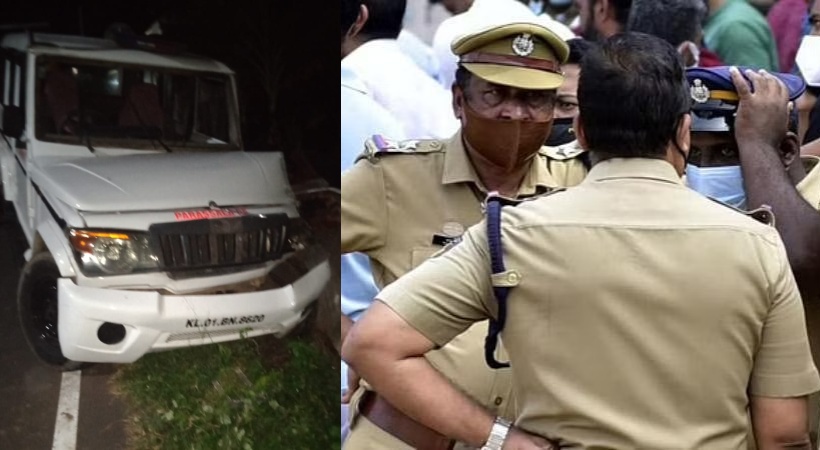 Drug Mafia escaped with a police jeep in tvm