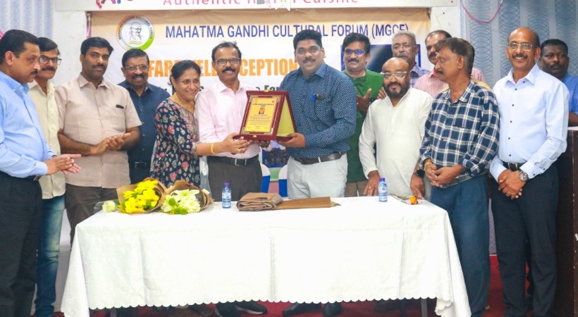 Farewell to Former President of Mahatma Gandhi Cultural Forum Adv. Paul