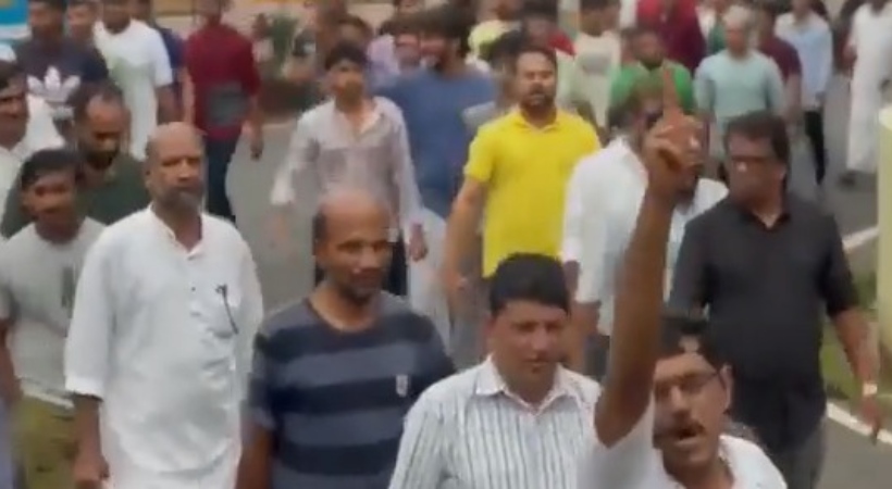 Hate Slogans; The youth league expelled the activist
