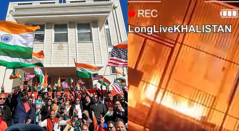 Indian Consulate In San Francisco Vandalised By 'Khalistan Supporters'