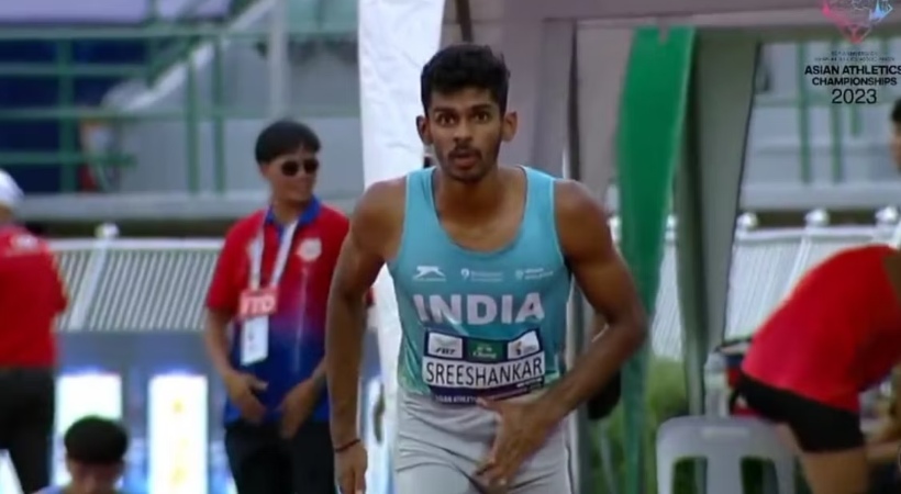 Long Jumper Sreeshankar Qualifies For 2024 Olympics