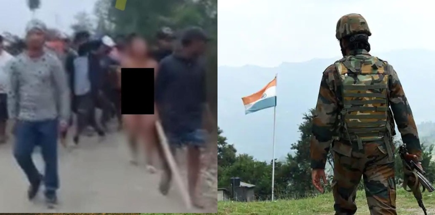 Manipur women paraded naked