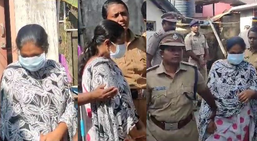 Mother killed the newborn baby in Anchuthengu