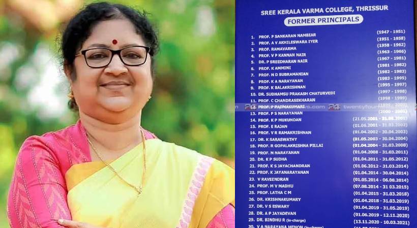 Minister R Bindu's argument falls apart