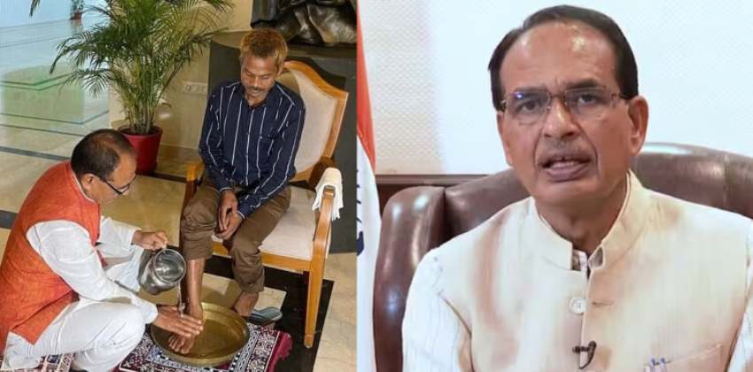 Relief amount of Rs 5 lakh provided to Sidhi urination case victim