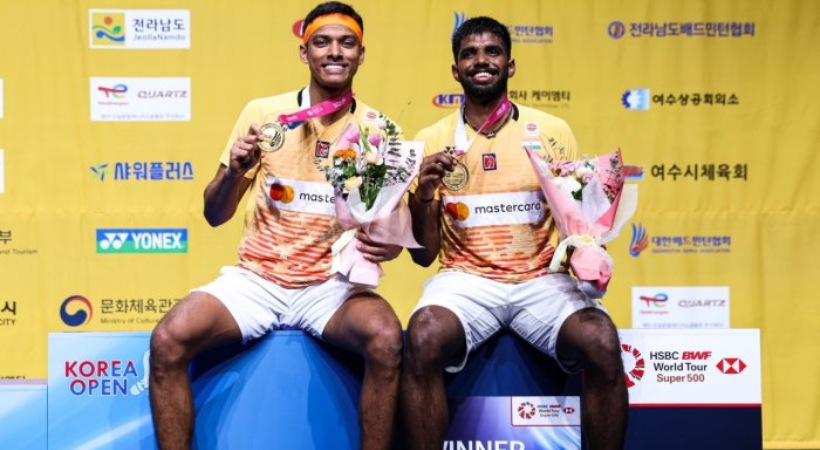 Satwik-Chirag win Korean Open for the first time