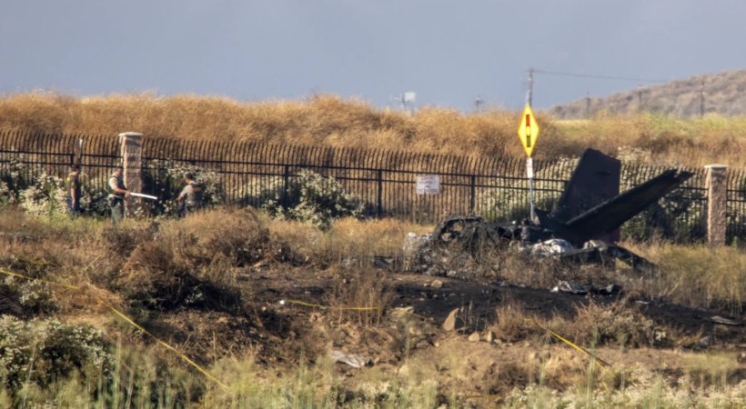 Six Killed In Plane Crash In California