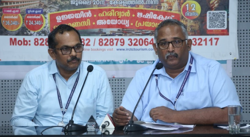 Special tourist train from Kerala to visit pilgrimage centers