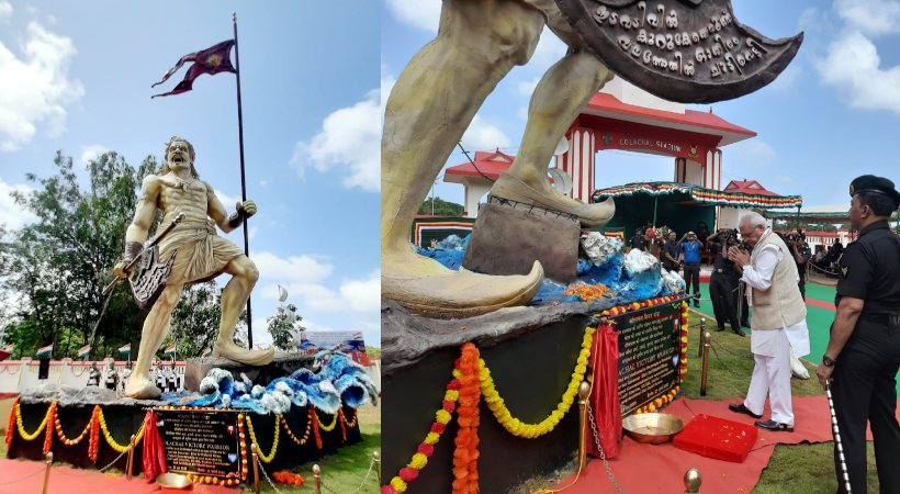 Statue of Kulachal Vijay Yodhav unveiled