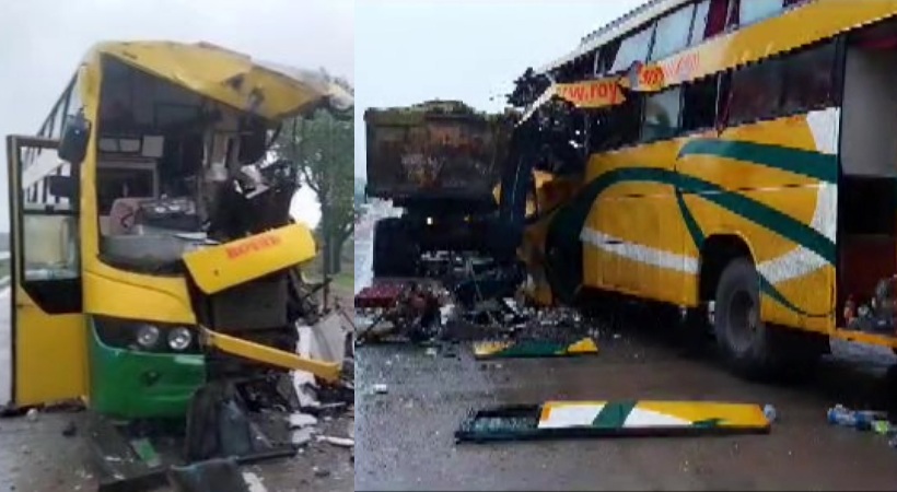 Three Killed, Six Injured As Bus On Way To PM Modi's Rally In Raipur Hits Truck