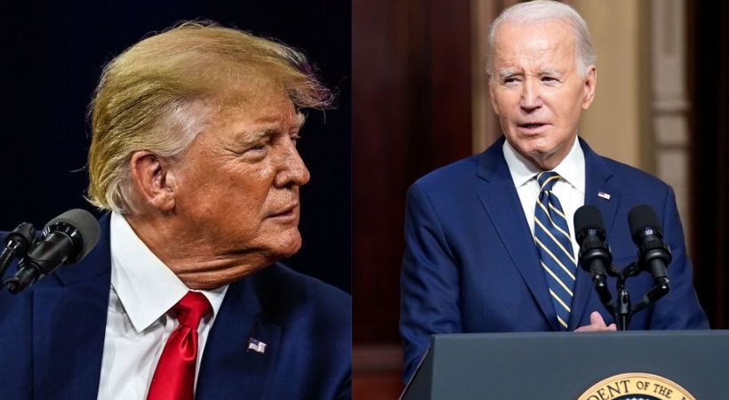 US presidents and Mike stories Donald Trump Joe Biden