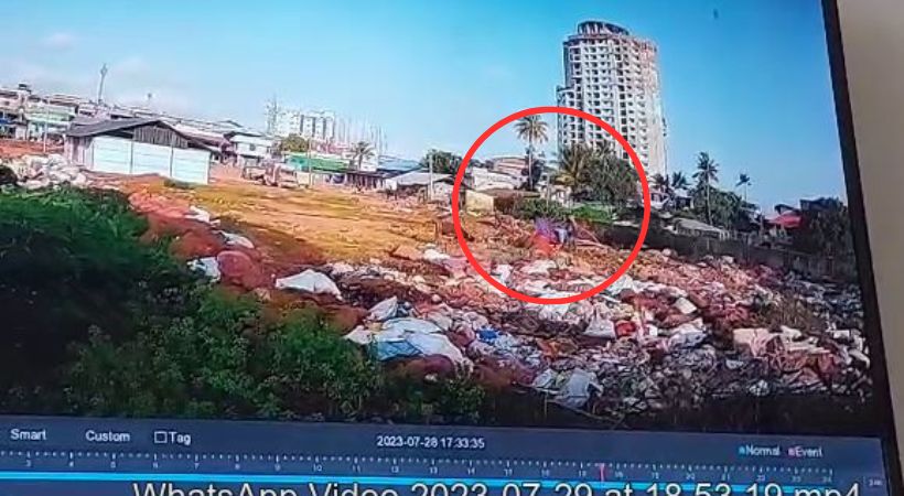 CCTV footage of accused Aluva child murder