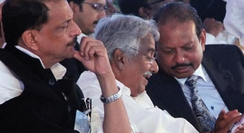 MA Yusuff Ali in memory of Oommen Chandy