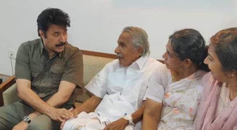 Mammootty remembers Oommen Chandy