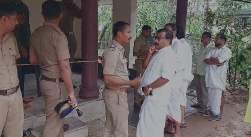 elderly couple killed by their grandson thrissur